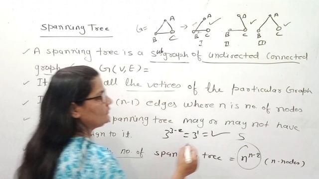 Spanning Tree in Data Structure| Minimum Cost Spanning Tree in Data Structure in Hindi