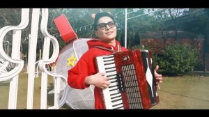 JINGLE BELLS (accordion cover)|Christmas Song by ANV Entertainment