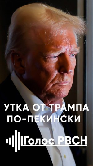 Утка от Трампа по-пекински #путин #федоров #трамп