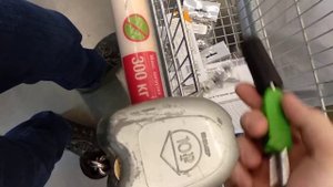 Как вытащить монетку из тележки. Леруа Мерлен.