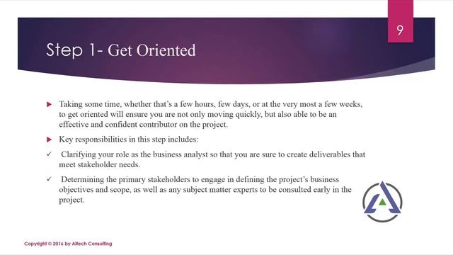 2016 Business Analysis Training 1 Week 1 Day 1 смотреть онлайн