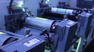 Запуск флексопечатной машины