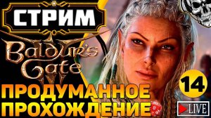 🔴 Авантюристы против кубика d20 🎲 Прохождение Baldur's Gate III (часть 14)