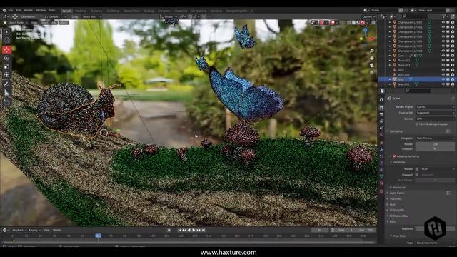 Blender Scene Creation for render preview  #blener #blenderrender #cyclex