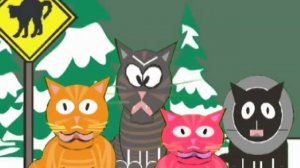 The Christmas Cats sing Jingle Bells - Redux