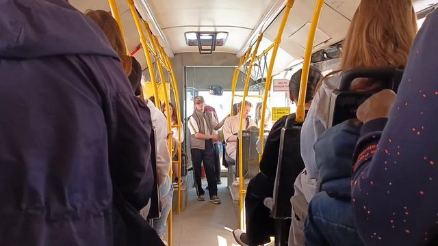 автобус МАЗ-206.067 № КМ 483 66 маршрут 52 смотреть онлайн