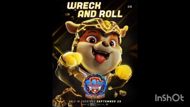 Paw Patrol Mighty Movie Character Posters смотреть онлайн