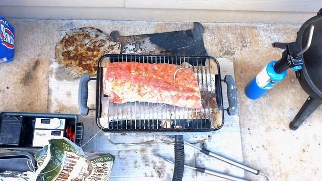 BBQube TempMaster Pro Automates Weber Go Anywhere for a 6 hour BBQ Ribs смотреть онлайн