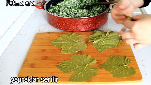 🌿ASMA Yaprağını BU İç HARÇLA Sarın ASLA Kırılma OLMUYOR❗ Buzluk SARMA Hızlı VE Basit TARİF