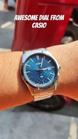 CASIO MTP-VD03 BLUE #wotd #watch #cheap #casio #godtier