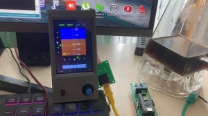 Авиагоризонт на базе стандартного экранного модуля на ESP32 с экраном 4.0 дюйма ILI9488. Прототип.