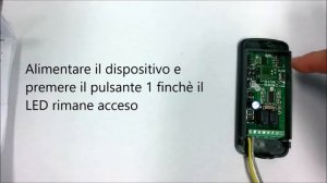 CAME RE432M Come ripristinare la memoria