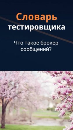Словарь тестировщика. Что такое брокер сообщений?