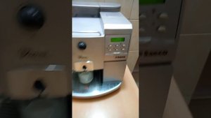 Работа моей кофемашины Saeco Royal Professional