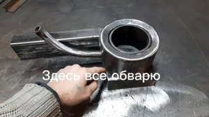 Горелка на отработке с наддувом и капельной подачей масла. Обзор.