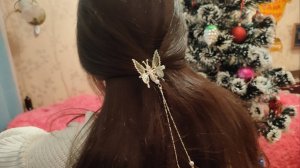 АСМР делаю прически/расчесываю/ как проводим новогодние праздники/