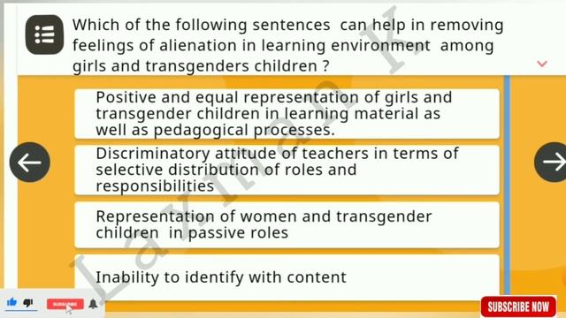 NISHTHA 2.0 Module 7 Quiz Answers in English Integrating Gender in Schooling Processes  Diksha