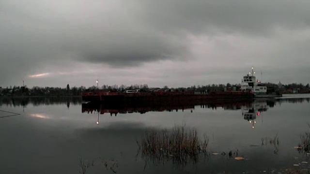 паромная переправа в Мышкине