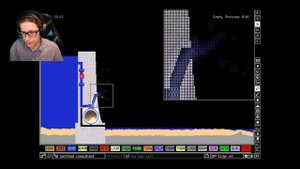 NUCLEAR ULTRA DAM in The Powder Toy!