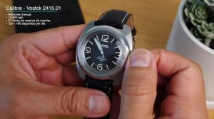Vostok Amphibian Classic 170548 Unboxing
