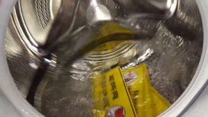 Experiment - Wash Hands Often - in a Washing Machine
