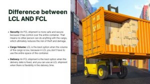 FCL & LCL Container Shipping Services