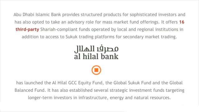 Islamic Funds in UAE : Marifa Academy Islamic Finance