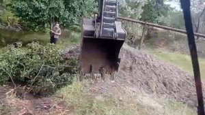 Расчистка По радиусу ЭО 3323