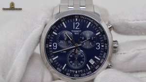 UNBOXING 2021 TISSOT PRC 200 CHRONOGRAPH BLUE DIAL T114.417.11.047.00
