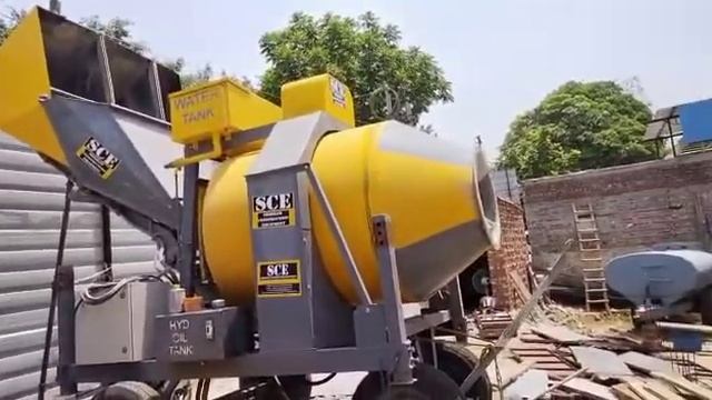 REVERSIBLE DRUM CONCRETE MIXER | RM 800 RM 1050 RM 1400 MINI MOBILE CONCRETE BATCHING PLANT SHRIRAM