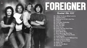 Foreigner Greatest Hits Full Album - Best Songs Of Foreigner Playlist