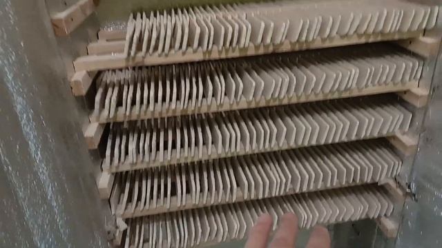 Гипсовый камень из новой марки гипса РусГипс | Сушилка для декоративного гипсового кирпича