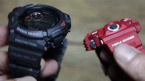 Casio G-shock Mudman G-9300-1 VS Casio Rangeman GW-9400RD-4