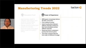 Feb 2022 | Top Strategic Business Trends for Manufacturing Industries