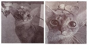 Видео обзор готовой работы, плед дфж на вязальной машине.