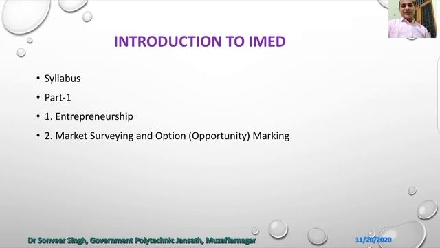 IMED_Lecture-01: Sustainable Future : Power of Industrial Management & Entrepreneurship Development