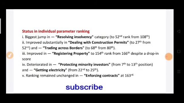 Ease of doing business Index|| Travel and tourism competitiveness Index|| upsc prelim booster -4