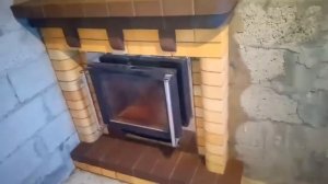 Установка банной печи