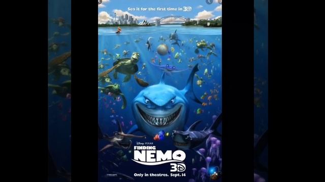 Finding Nemo 3D poster смотреть онлайн