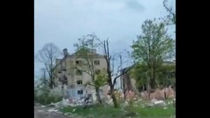 Часов Яр весна 2024 -город разрушенный на 95%...