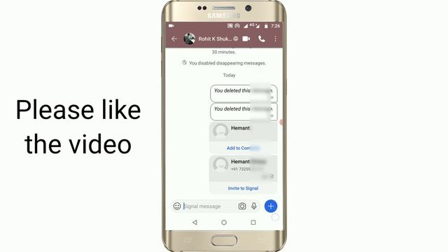 How To Sent Live Location On Signal App In Hindi | Signal App me Location Share Kaise Kare