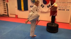 Pit Chagi=Låg halvcirkel-spark