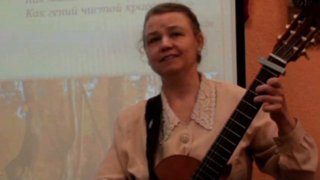 "ПОД СЕНЬЮ ЛИП", сл. А. Ерохина, муз. В. Строговой в исп. автора музыки.