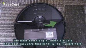 Roborock S6 MaxV Not Moving Error 1 Repair Lidar Malaysia