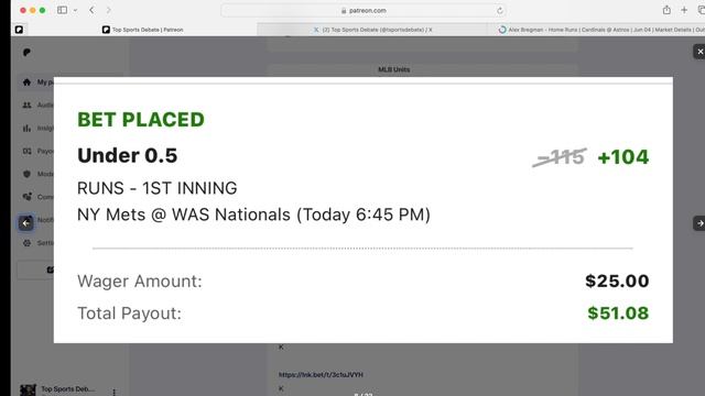 Win Big With The Top MLB Betting Picks Today | Fanduel, Draftkings & Prizepicks | 6-4-24