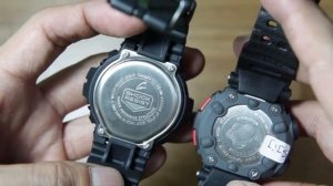 Head to head casio G-shock DW-6900MS-1 vs Casio G-shock G-9000-1