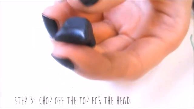 Polymer Clay Kawaii Black Cat Tutorial