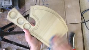 Процесс изготовления досок для подачи