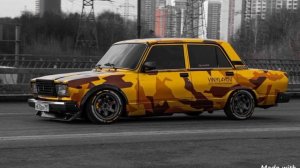 ТОПОВАЯ ВАЗ 21 07 ДРИФТ НА ВАЗ 21 07