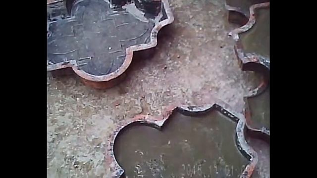 Тротуарная плитка своими руками.
